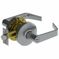 Patioplus Withnell Lever Entry Cylindrical Lock, No. 000091 Satin Chrome PA1629960